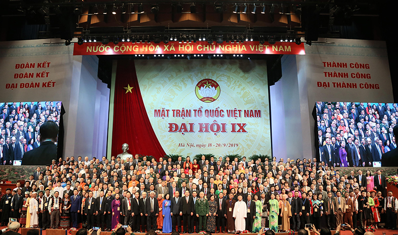 Đại hội Mặt trận Tổ quốc Việt Nam lần thứ IX (Nhiệm kỳ 2019-2024) thành công tốt đẹp