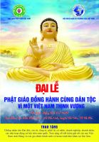 Đại Lễ : Phật Giáo Đồng Hành Cùng Dân Tộc - Vì Một Việt Nam Thịnh Vượng